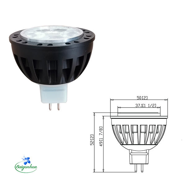 Bóng Đèn LED MR16 6W 12VDC-LT1016C Smart
